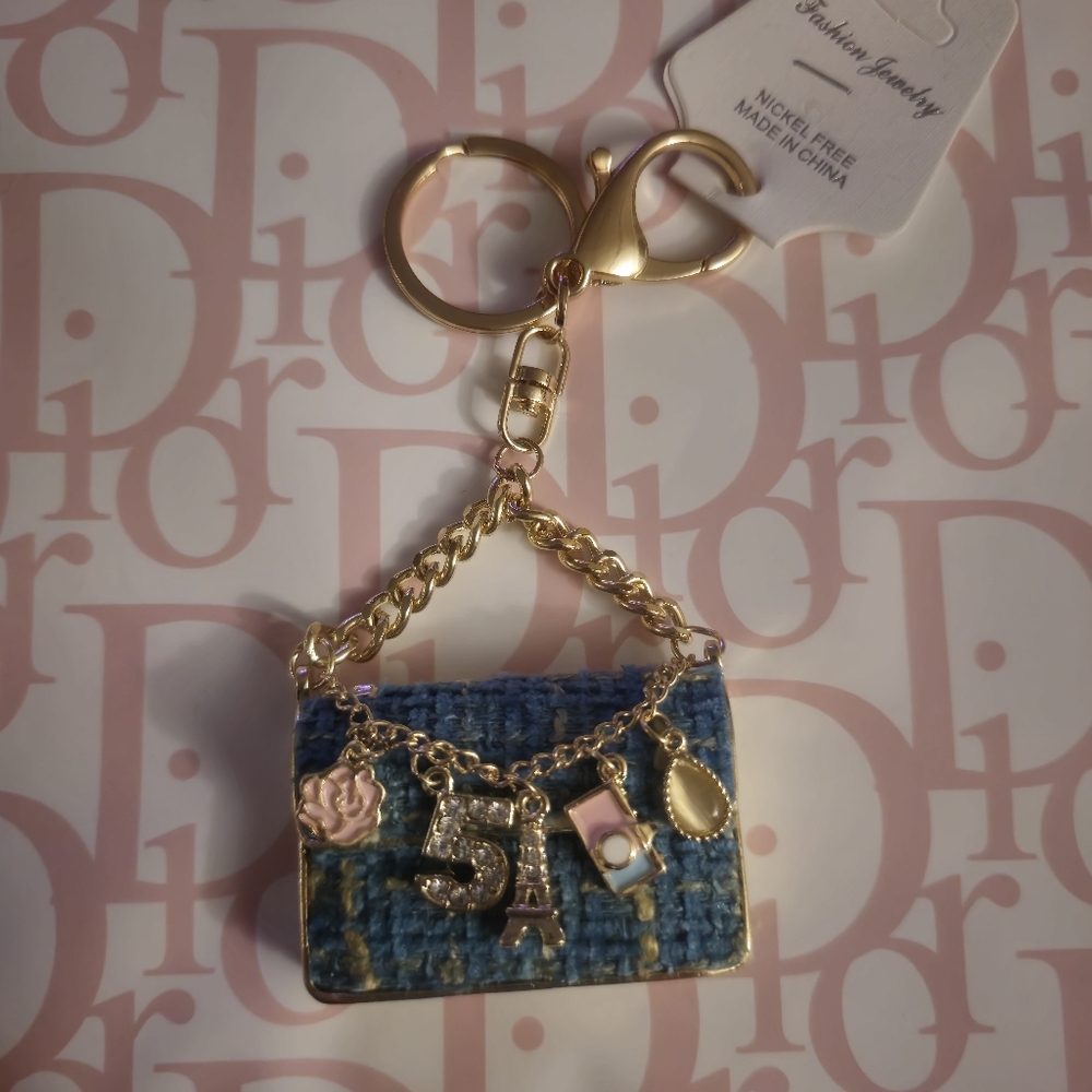 Luxury inspired 👛 purse bag charm/Keychain New - Picture 2 of 5